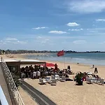 公寓 Jupiter Face Mer Devant La Plage Des Libraires Parking Prive